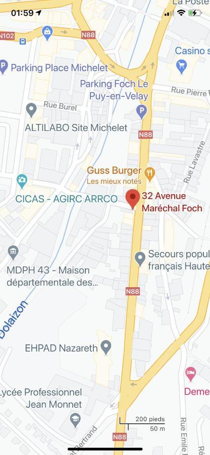 Loft Industriel En Centre Ville Le Puy-en-Velay Bagian luar foto